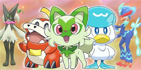 pokemon scarlet starters evolutions|Pokemon Scarlet & Violet: All Starter Evolutions (& How to Get。